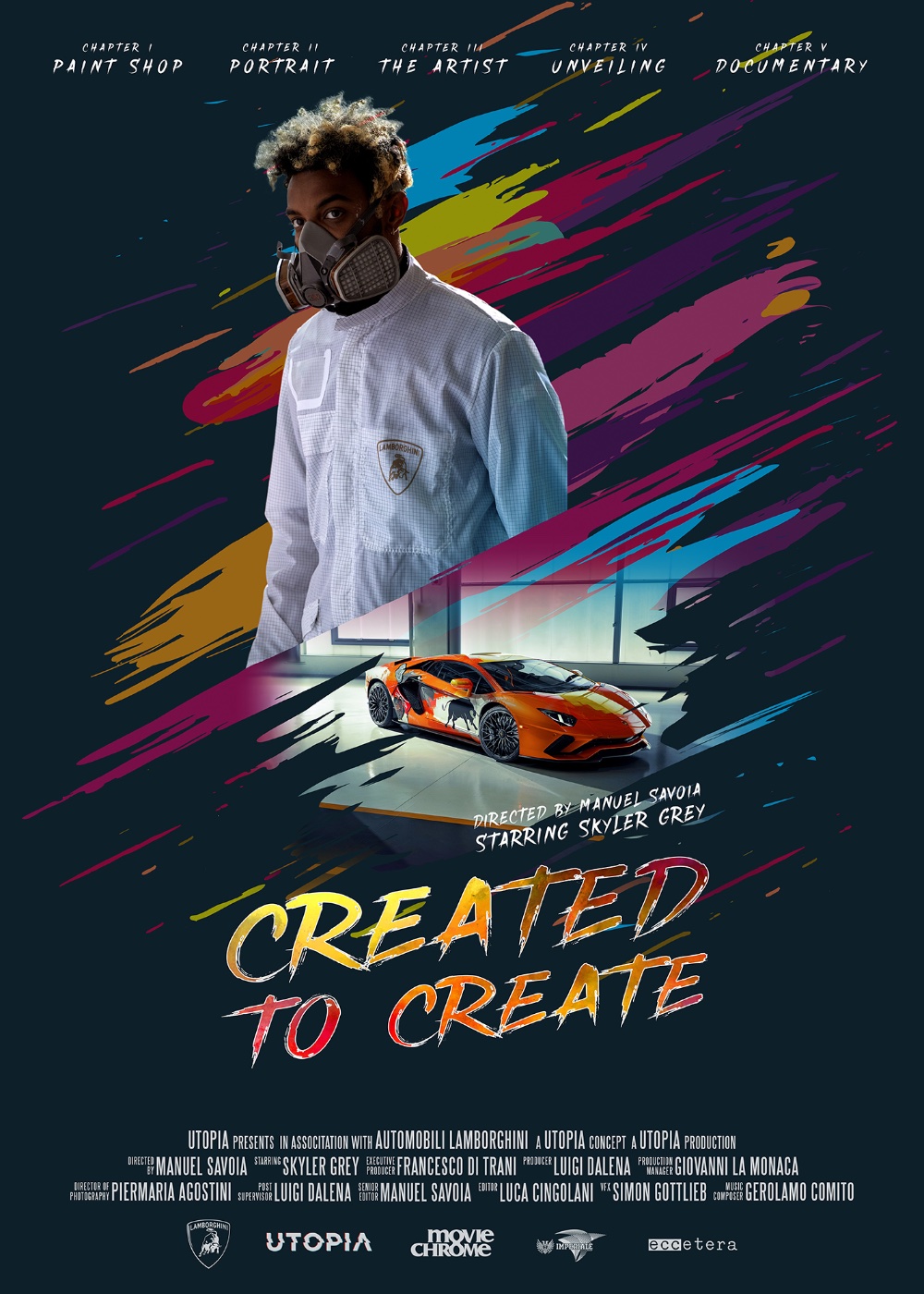 Created to Create — one sheet poster