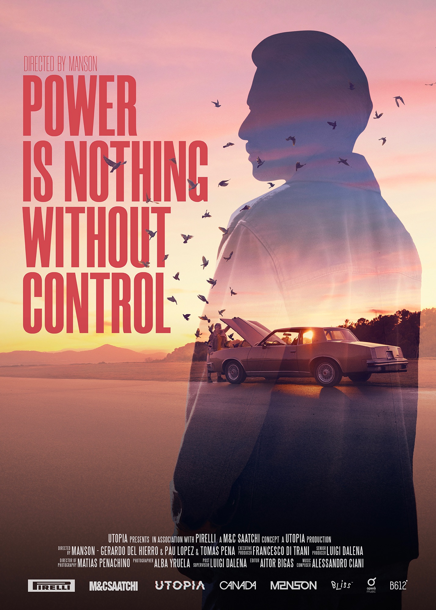 Power is Nothing — one sheet poster