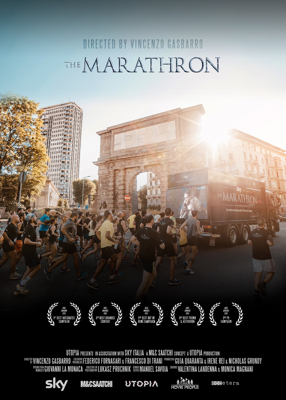 The Marathron — one sheet poster
